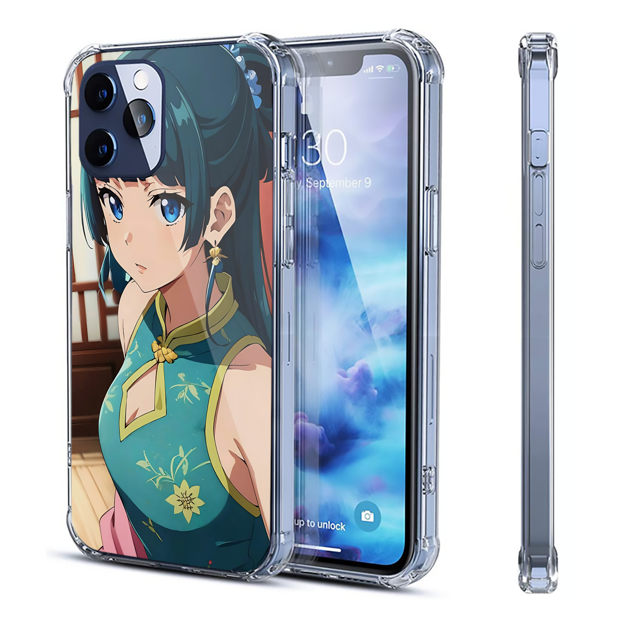 （画像用） 薬屋のひとりごと The Apothecary Diaries 【iPhone 12シリーズ対応】透明スマホケース（クリアソフトケース）